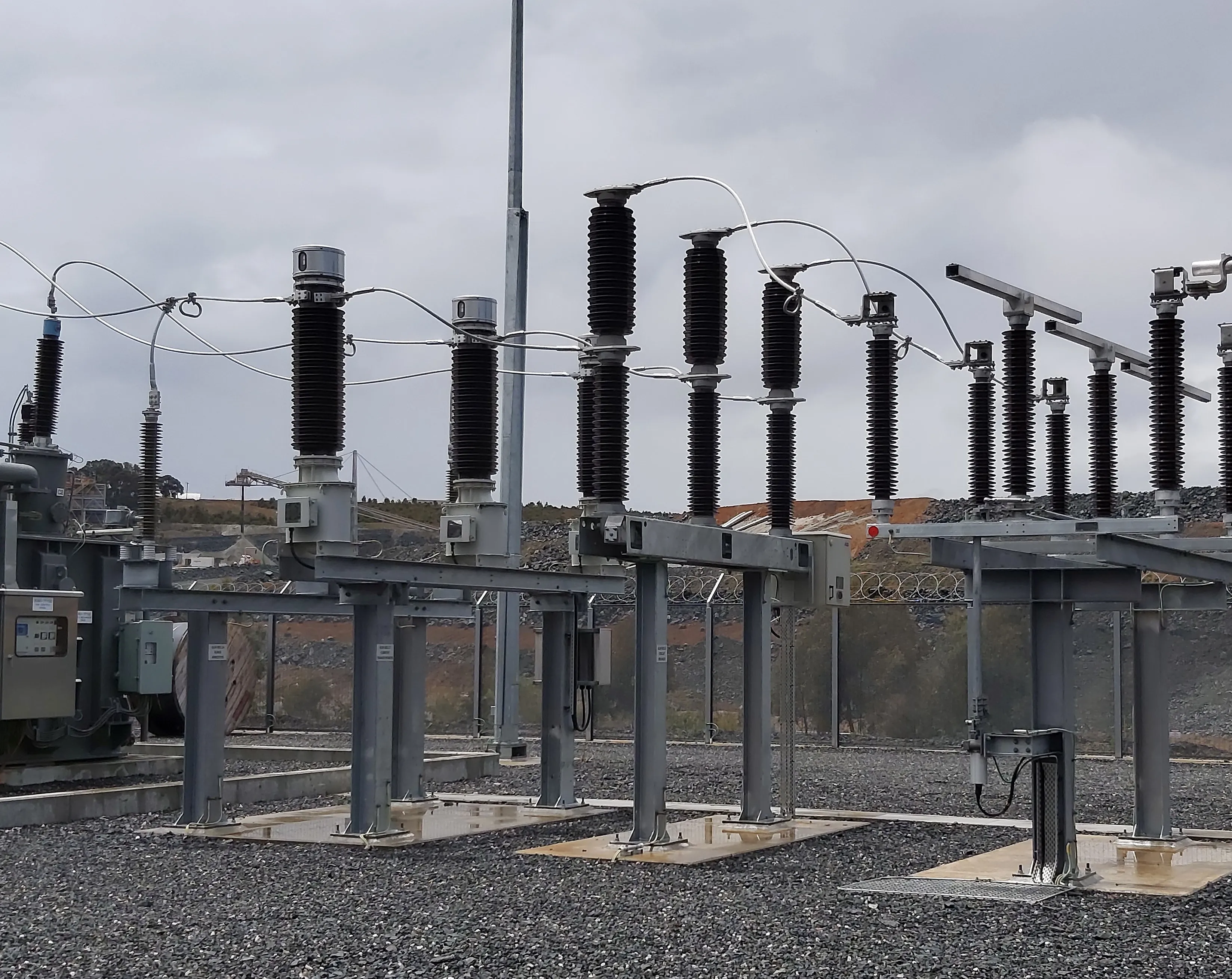 an electrical substation for UETDRSB001 Perform Substation Switching Operations to a given Schedule